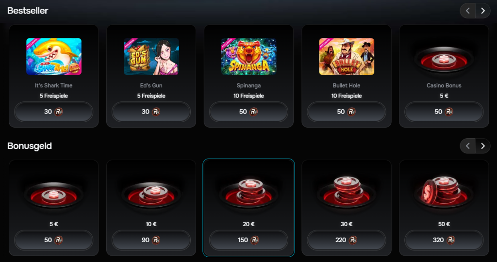 Bonus-shop